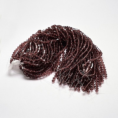 Transparent Glass Beads Strands LS-EGLA-A039-T2mm-D05-1