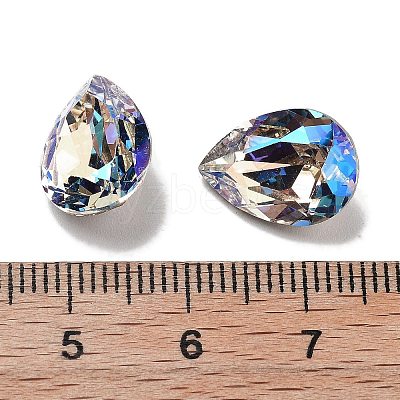K9 Glass Rhinestone Cabochons GLAA-H034-03D-001MO-1