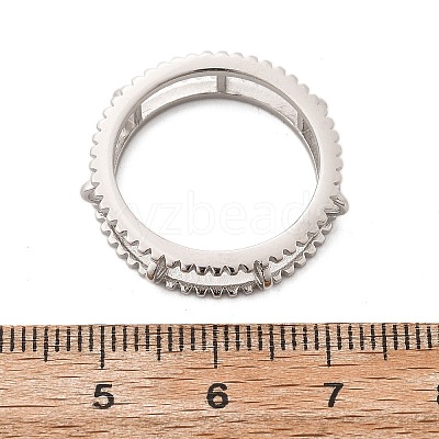 Original Design 925 Sterling Silver Loop Ring Settings FIND-Z078-01P-1