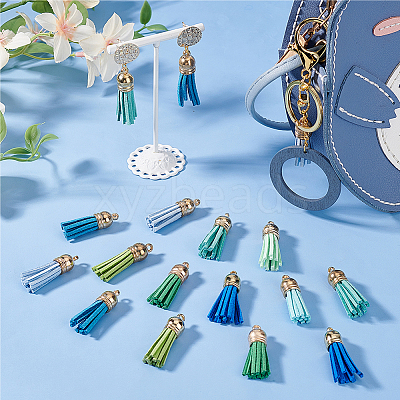 Faux Suede Tassel Pendant Decorations FIND-PH0002-57A-1
