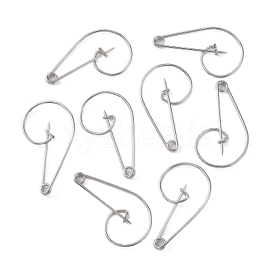 Iron Brooch Findings X-IFIN-K028-01P-1