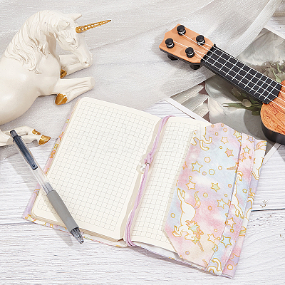 A6 Cloth Book Cover DIY-WH0430-200-1