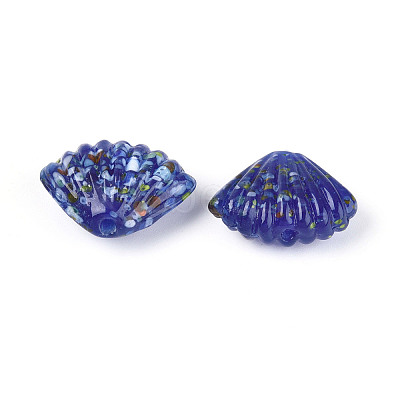 Handmade Lampwork Beads Strands LAMP-T026-03B-1
