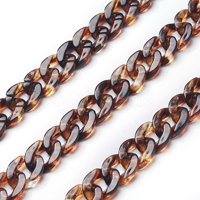 Acrylic Curb Chains X-SACR-P065-R10-1