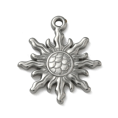 304 Stainless Steel Pendants STAS-P422-02A-P-1