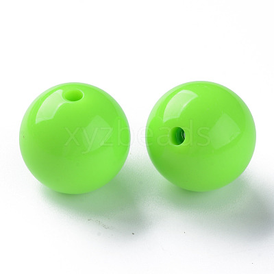 Opaque Acrylic Beads MACR-S370-C20mm-23-1