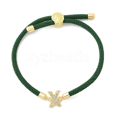 Adjustable Nylon Cord Bracelets X-BJEW-C096-01G-24-1