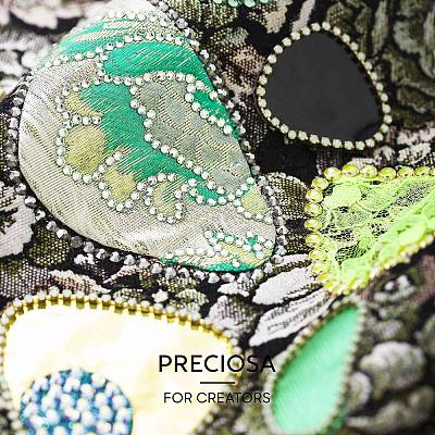 Preciosa® Crystal Hotfix Flatback Stones Y-PRC-HSS16-70030-200-1
