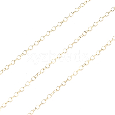 Yellow Gold Filled Cable Chains CHC-M023-02G-1