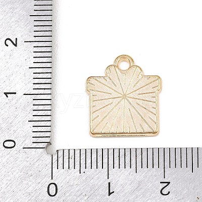 Valentine's Day Alloy Enamel Pendants ENAM-I084-01KCG-15-1