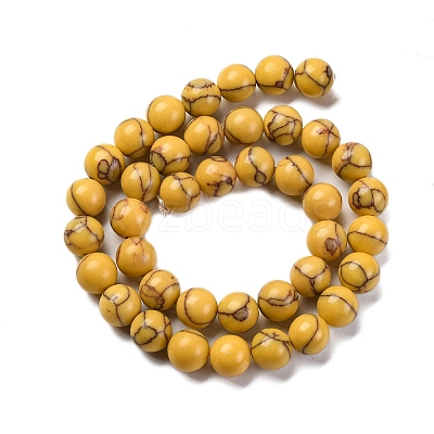 Synthetic Turquoise Beads Strands G-L605-G01-03C-1