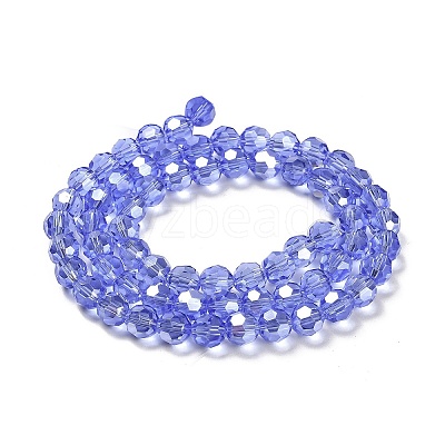Transparent Glass Beads EGLA-A035-T8mm-B14-1
