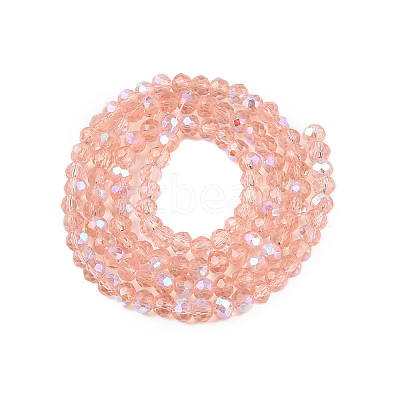 Electroplate Glass Beads Strands LS-EGLA-A044-T3mm-L21-1
