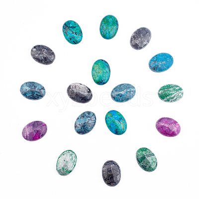 Natural Mixed Gemstone Cabochons G-PH0001-13-1