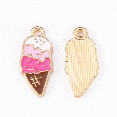 Alloy Enamel Pendants X-ENAM-R136-09-1