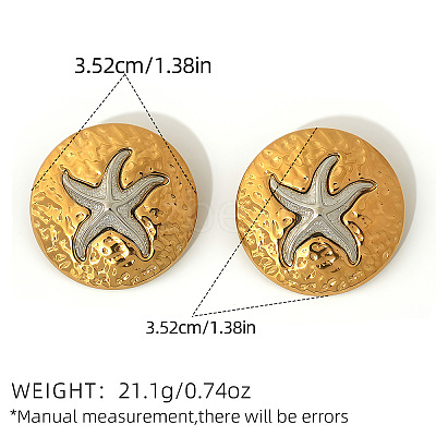 304 Stainless Steel Stud Earrings for Women WG1CDA1-01-1
