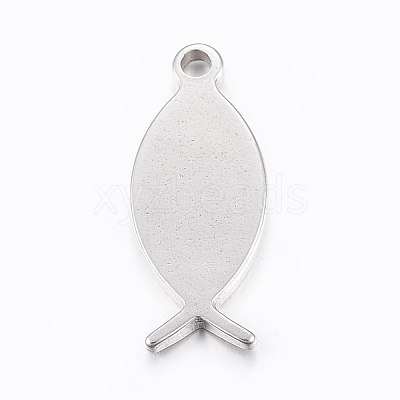 Non-Tarnish 304 Stainless Steel Pendants X-STAS-E421-099P-1