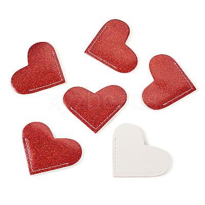 Glitter PU Lerther Bookmark AJEW-TAC0040-03A-1
