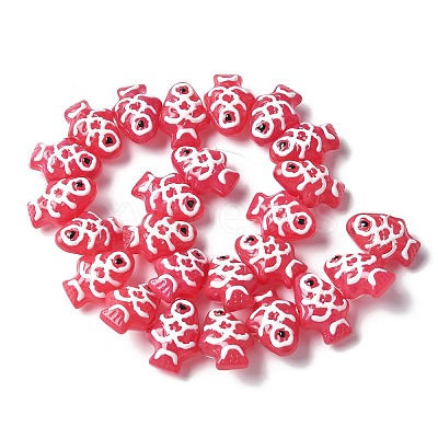 Baking Paint Glass Enamel Beads BLOW-D300-04D-1