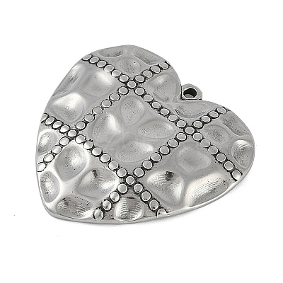 Anti-Tarnish 304 Stainless Steel Pendants STAS-M078-03C-P-1