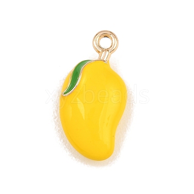 Fruit Alloy Enamel Pendants LS-ENAM-P264-02I-G-1
