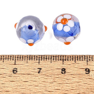 Handmade Bumpy Lampwork Beads LAMP-N042-21A-1