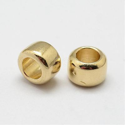 Brass Beads KK-P095-04-A-1