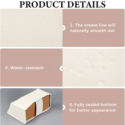 PU Leather Tissue Boxes AJEW-WH20064-35C-1