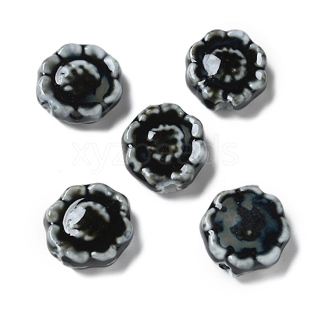 Handmade Porcelain Beads PORC-L080-G01-1