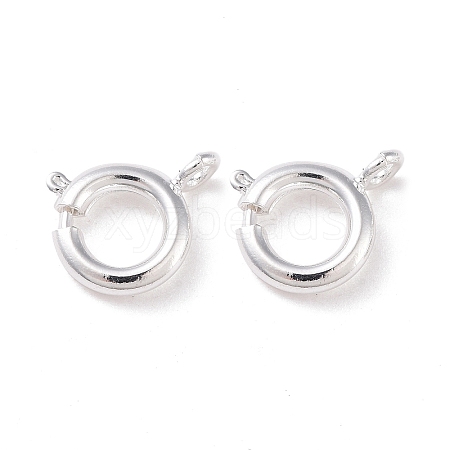 Eco-friendly Brass Spring Ring Clasps LS-KK-D082-01B-S-1