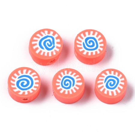 Handmade Polymer Clay Beads CLAY-N008-037I-1