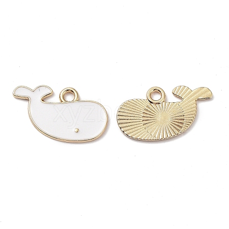 Alloy Enamal Pendants PALLOY-K009-07G-03-1