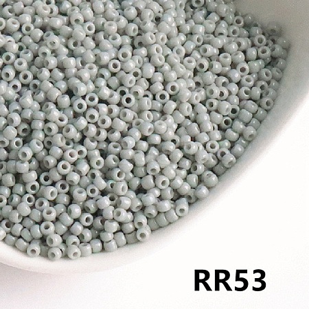 Opaque 8/0 Glass Seed Beads SEED-I013-3mm-RR53-1