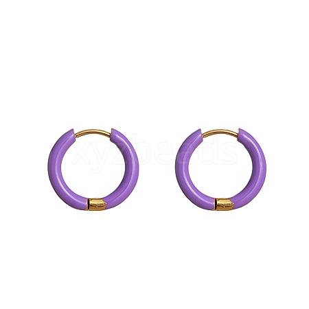 304 Stainless Steel Hoop Earring EJEW-WH0004-147L-1