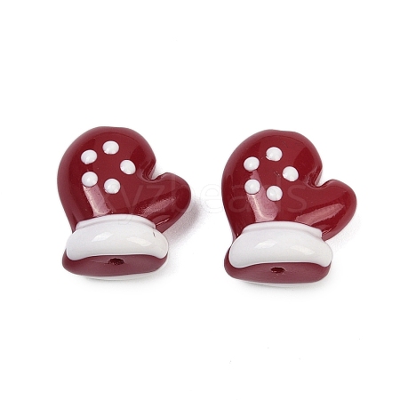 Baking Paint Glass Enamel Beads LAMP-R004-07A-1