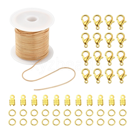 DIY Chains Bracelet Necklace Making Kit DIY-YW0005-83G-1