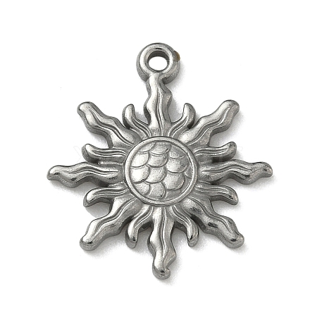 304 Stainless Steel Pendants STAS-P422-02A-P-1