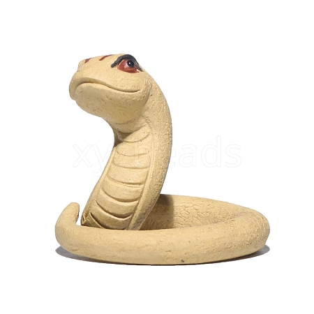 Ceramics Tea Pet Snake Display Decoration PW-WG270AC-02-1