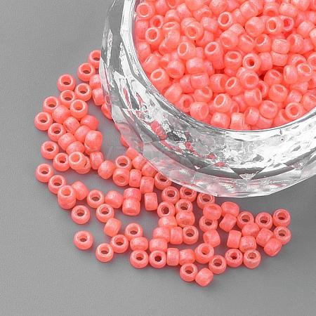 Opaque Glass Round Seed Beads SEED-R044-12-1