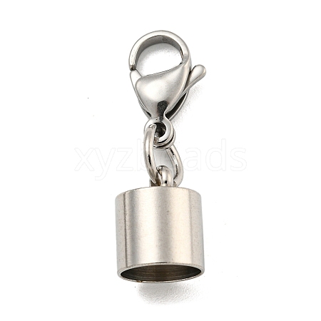 Tarnish Resistant 304 Stainless Steel Cord Ends STAS-K273-07E-P-1