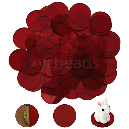 50Pcs Acrylic Sheet FIND-FG0003-58A-03-1