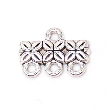 Tibetan Style Zinc Alloy Chandelier Components Links PALLOY-WH0088-15AS-1