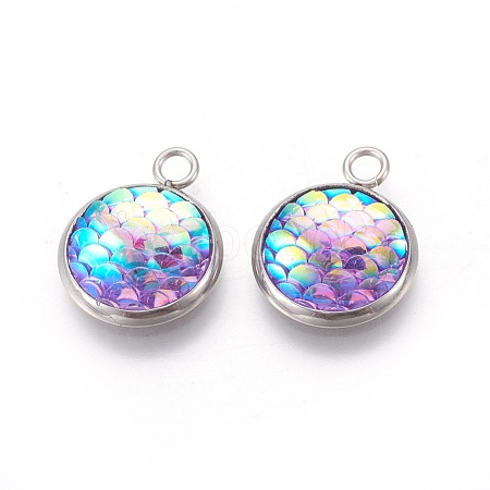 Resin Pendants RESI-L024-11-1