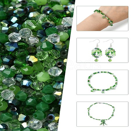 Mixed Styles Glass Beads GLAA-YWC0003-01B-1