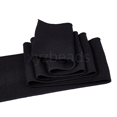 Polycotton Ribbing Fabric for Cuffs FIND-WH0016-37-1