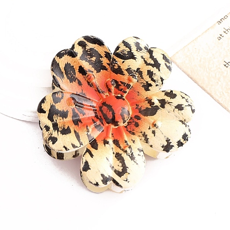 Flower Plastic Claw Hair Clips PW-WGF4450-01-1