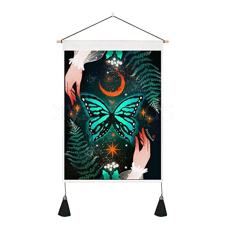 Polyester Wall Hanging Tapestry PW-WG30096-04-1