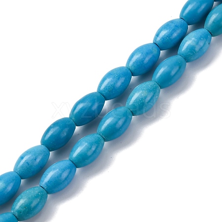 Synthetic Howlite Beads Strands G-F783-B01-01-1