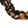 Natural Tiger Eye Beads Strands G-P497-01E-20-4