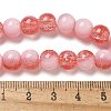 Crackle Glass Beads X1-GLAA-U001-8mm-13-4